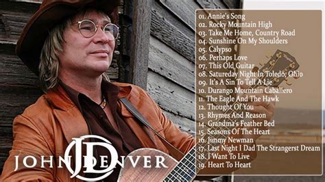 John Denver Greatest Hits Full Album Best Male Country Songs