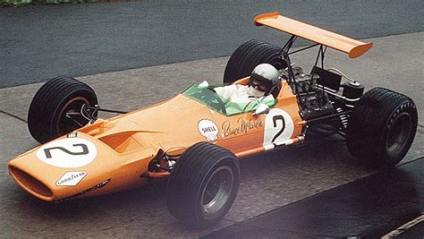 Bruce Mclaren M7a Mclaren Ford German Grand Prix Nurburgring August