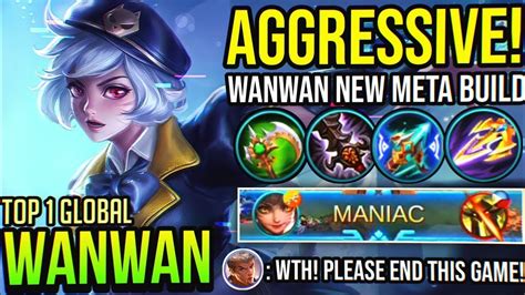 Top Global Wanwan Mobile Legends Season 19 Youtube