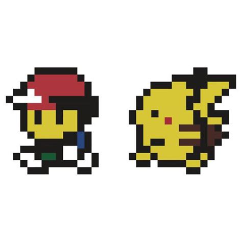 Pixel Design By Megalawlz Pokemon Tattoo Pokemon Sprites Pokemon Yellow
