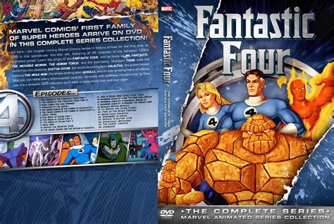 Fantastic Four 1994 Series Season 1 And 2 Comes As A 4 Disc Set Etsy