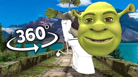 Find Shrek Toilet Skibidi Toilet Finding Challenge 360° Vr Video