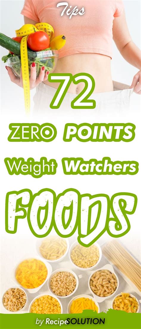 That means you do not have to weigh, measure, or track them. 72 ZERO POINT WEIGHT WATCHER FOODS - | Weight Watchers in ...