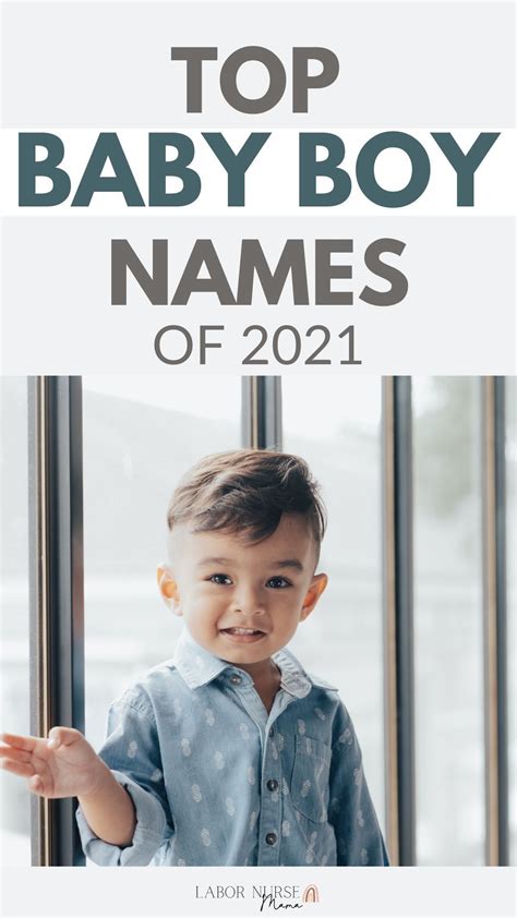 Top Baby Boy Names From 2021 Artofit