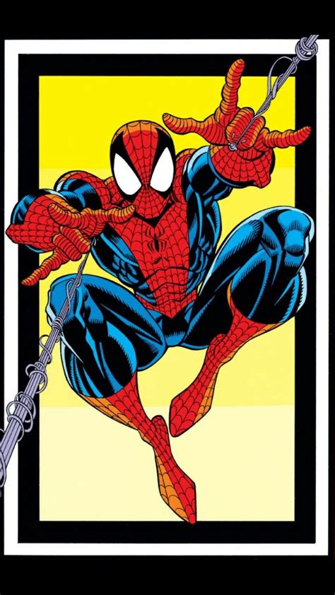 Spider Man Pinup Mark Bagley Marvel Spiderman Art Spiderman