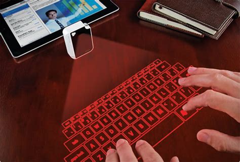 Keychain Virtual Projection Keyboard