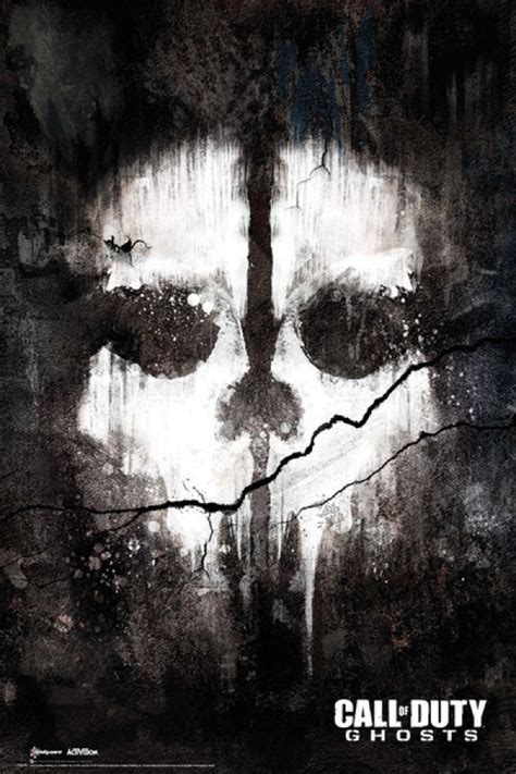 Call Of Duty Posters Call Of Duty Ghosts Skull Poster Fp3075 Panic