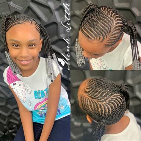Braids For Kids 70 Kids Braids With Beads Hairstyles