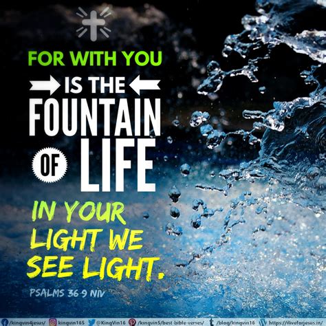 Fountain Of Life I Live For JESUS