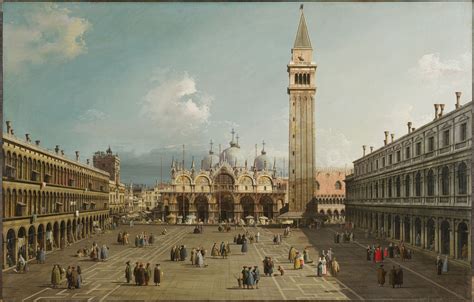 Canaletto Piazza San Marco C 1730 1734 R Artporn