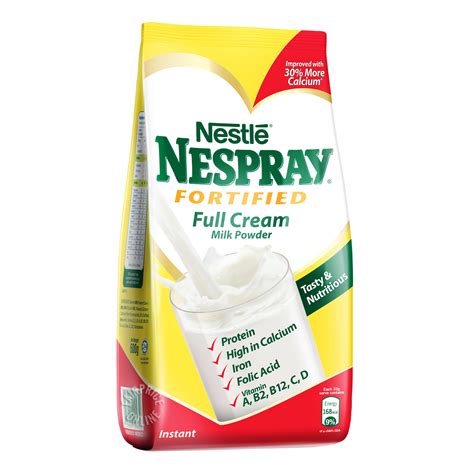 Nespray Fortified Instant Milk Powder Full Cream Ntuc Fairprice