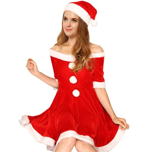 Sexy Elf Costume In Christmas Party White Christmas Costumes For Women