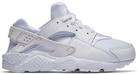 Nike Neoprene Air Huarache Running Shoes In White White White