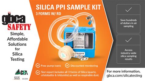 Respirable Silica Awareness And Sgs Galson Laboratories Equipment