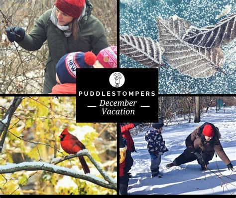 Dec 27 Puddlestompers Nature Exploration December Vacation Camp