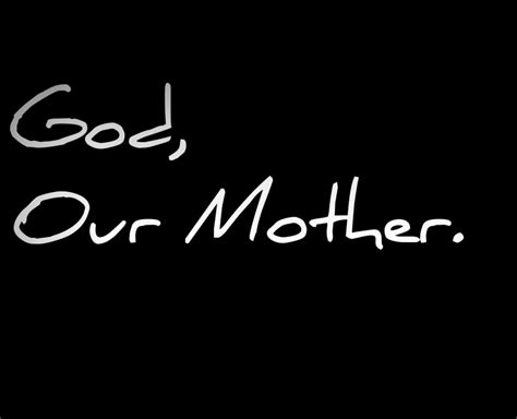 God Our Mother Sojourners