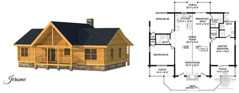 Cozy Cabins Small Log Home Plans To Build Your Dream Log House