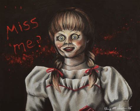 How To Draw Annabelle Doll At How To Draw