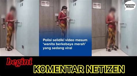 Polisi Selidiki Video Mesum Wanita Berkebaya Merah Yang Sedang Viral