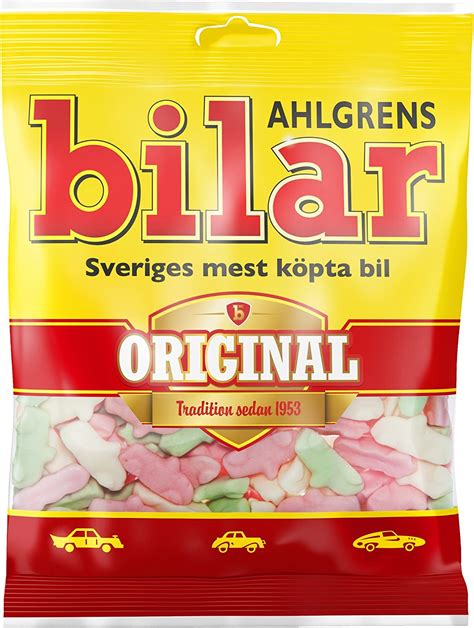 Buy Ahlgrens Bilar Original Swedish Chewy Candy Sweets Bag 125g Online