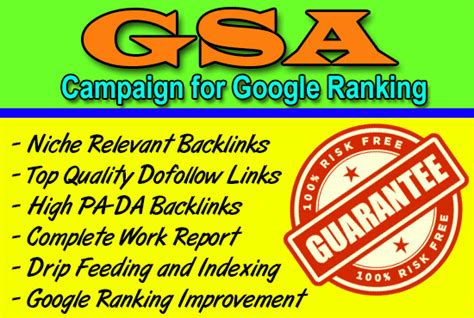 Create Verified Niche Relevant Gsa Backlinks For Unlimited Urls And