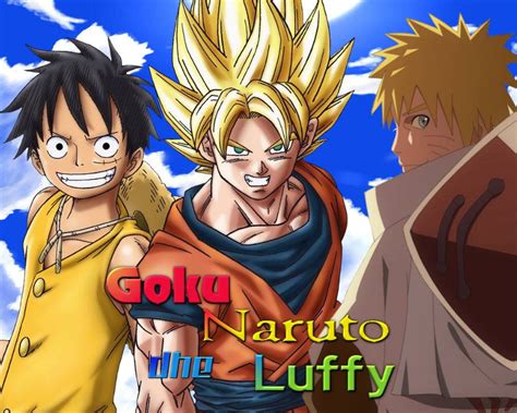 Super Smash Flash Goku Naruto Luffy