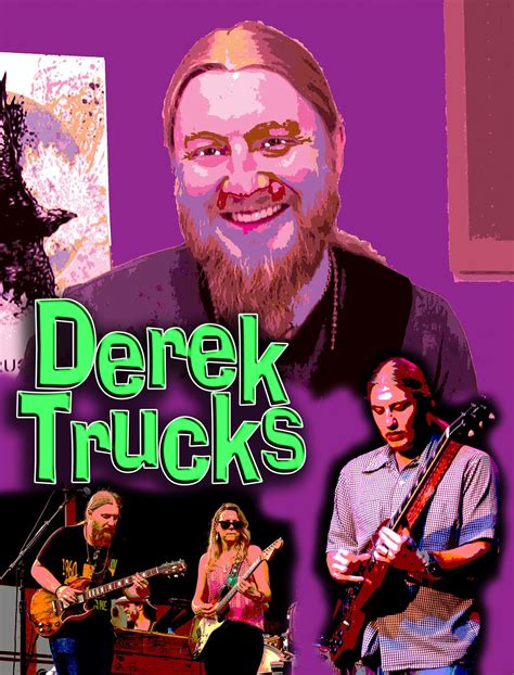 An Image Of Derek Trucks Appearing On The Cover Of Their Album