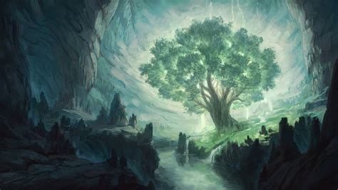 Magic Tree In The Underdark By Ireazure On Deviantart