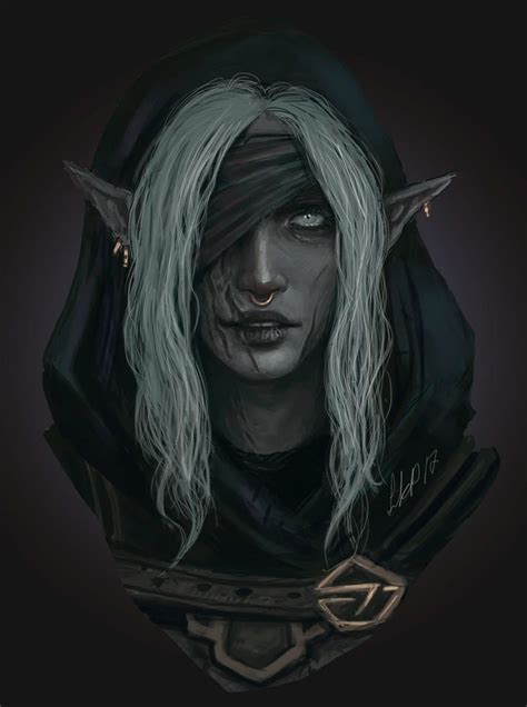 Drow Dandd Character Dump Character Portraits Dark Elf Fantasy Rpg