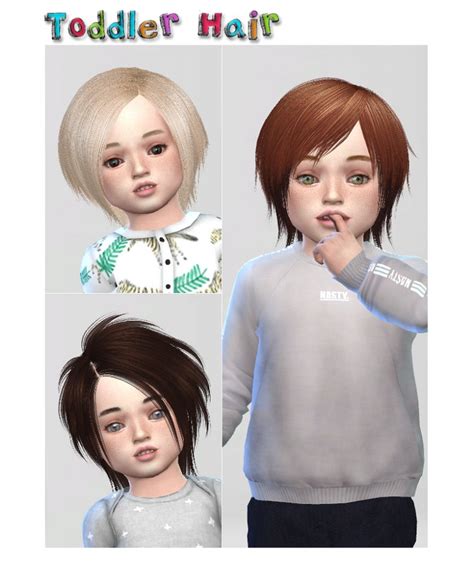 Sims 4 Toddler Hair Cc Male