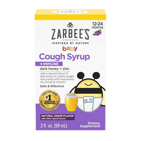 Baby Cough Syrup Immune Zarbees