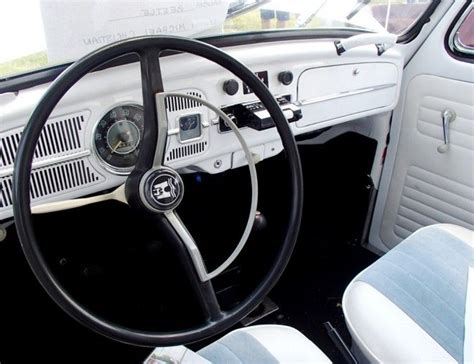 Vw volkswagen bug beetle complete wiring harness 1961 only fender turn signals. Interior of 1960 VW Beetle - The News Wheel | Volkswagen ...