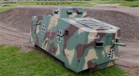 172 A7v German Wwi Tank Die Cast Model Schnuck Magazine