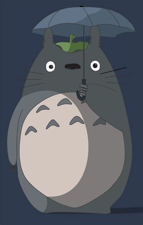 Totoro By ~naokua On Deviantart Studio Ghibli Characters Totoro