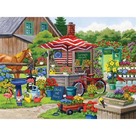 Country Charm 500 Piece Jigsaw Puzzle Bits And Pieces