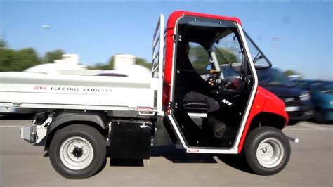 Electric Utility Vehicles With Loading Bed I Alke Youtube