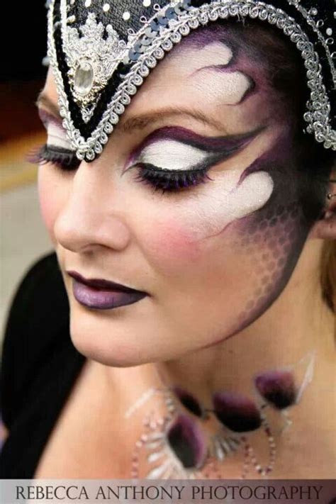Witchy Face Painting Inspiration Black Widows Peak Witch Face Paint