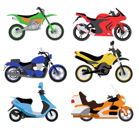 Premium Vector Vector Motorcycles Illustration