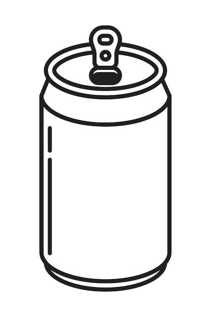 Premium Vector Soda Aluminum Bottle Can Icon