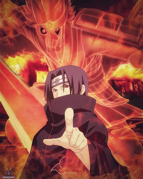 Itachi Susanoo Anime Art Uchiha Hd Phone Wallpaper Peakpx