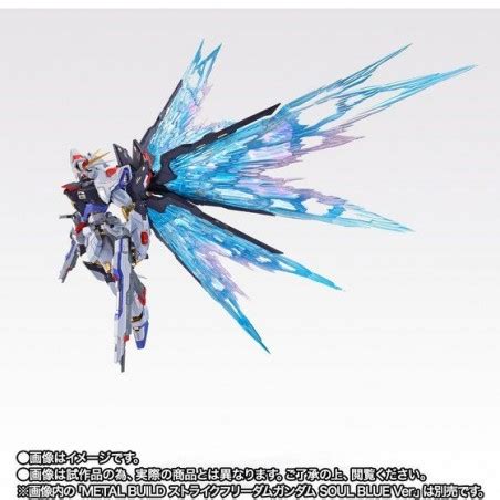METAL BUILD Strike Freedom Gundam Light Wings Option Set SOUL BLUE Ver