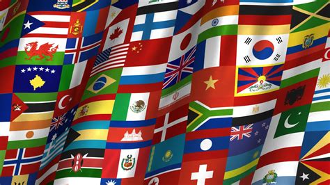 Flags Of The World Background