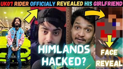 yessmartypie himlands server hacked theuk07rider revealed his girlfriend😱 falanag face