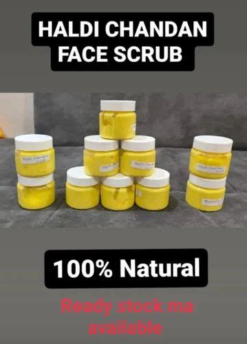 Haldi Chandan Face Scrub Packaging Size Gm At Rs Piece In