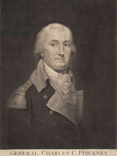 American Revolution General Charles Cotesworth Pinckney Of South