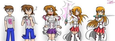 Gender Bender Anime Tg Transformation Captions Feminization Tg Tf Rule 63 Tfs Asuna Plots