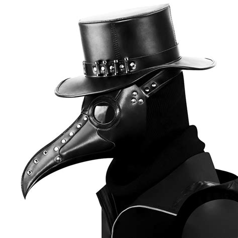 Steampunk Plague Doctor Mask Bird Long Nose Cosplay Fancy Mouth Masks