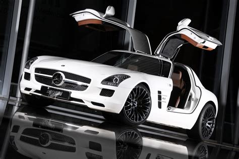 inden design gives the mercedes benz sls amg a power boost carscoops