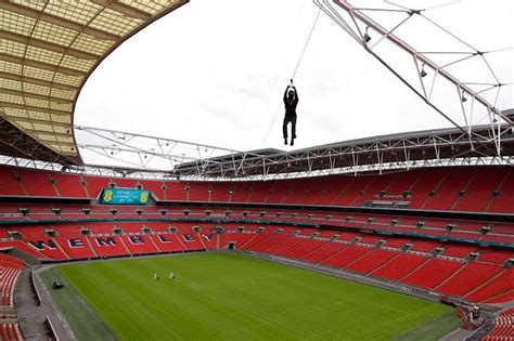 Old wembley stadium football stadiums wembley stadium sports. Wembley Stadium Zip-Wire Experience - Get West London