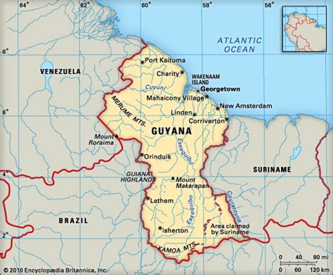 Venezuela And Guyana At Odds Over Territory The Burton Wire